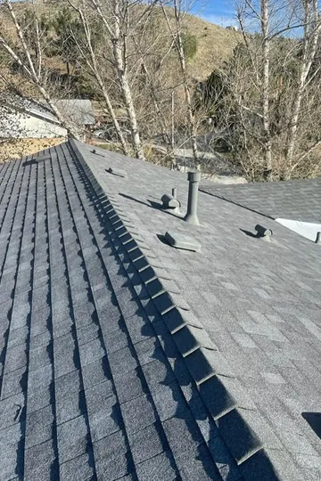Recent roofing project