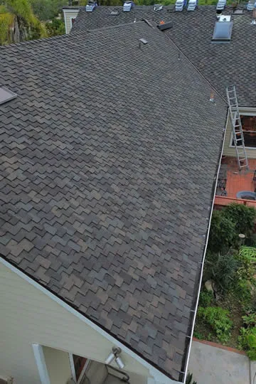 Recent roofing project